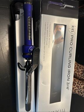 Ion Pro 3/4" Curling Iron - Blue